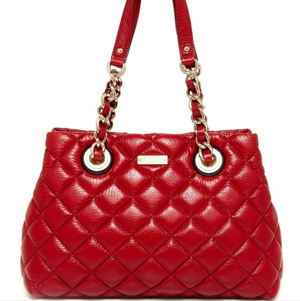 Kate Spade Small Maryanne quilted leathe satchel